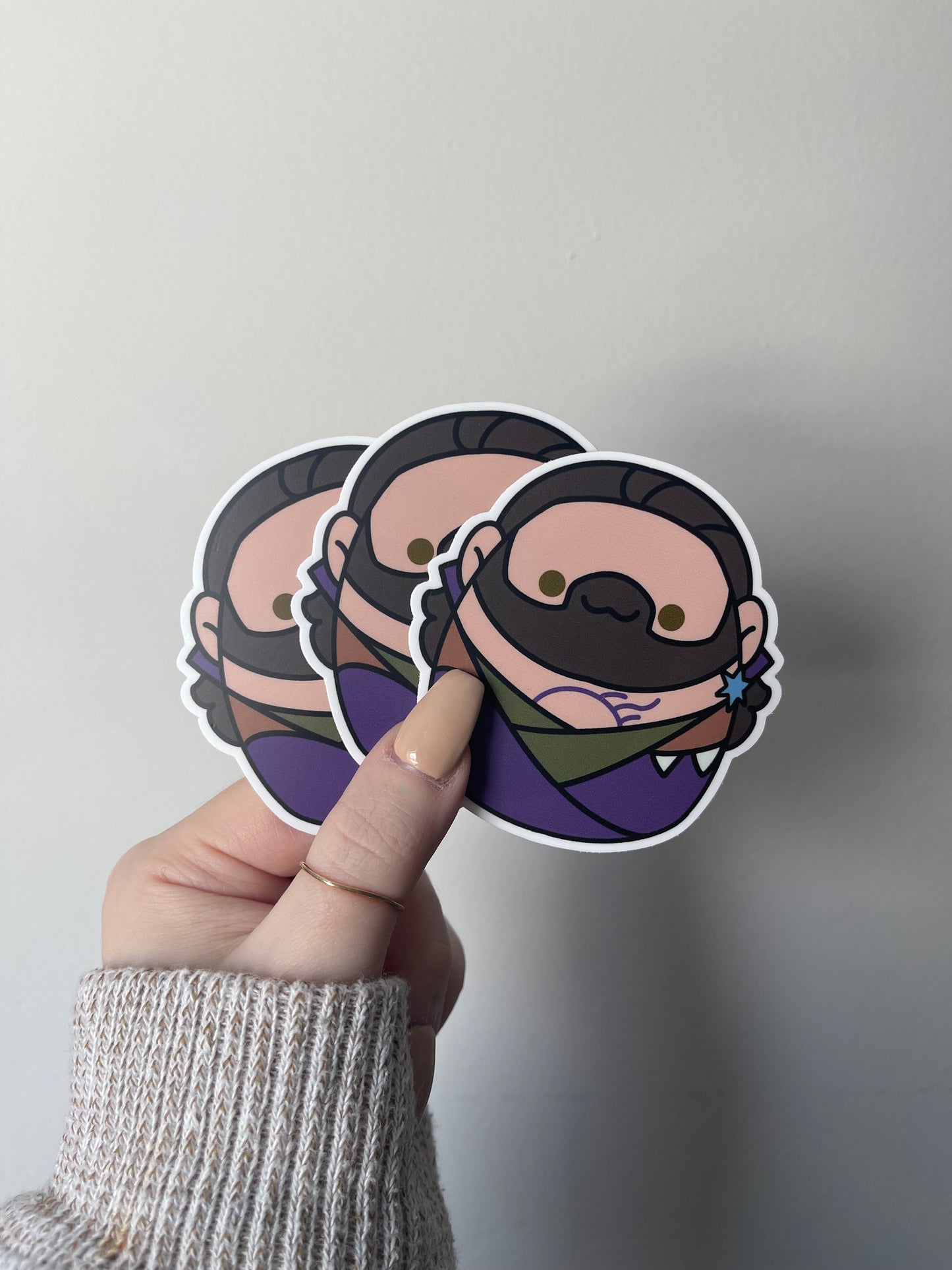 Gale Squish 3”x3” Sticker