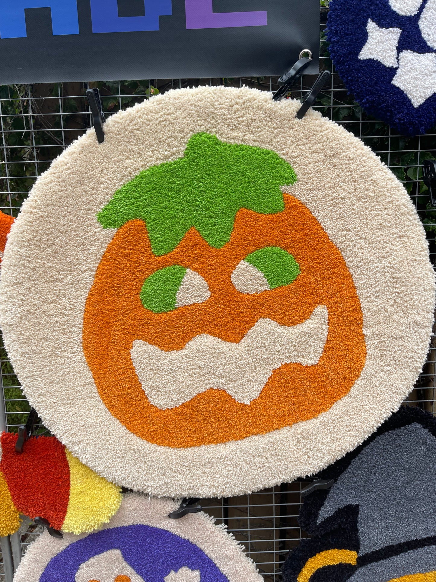 Pumpkin Sugar Cookie Rug