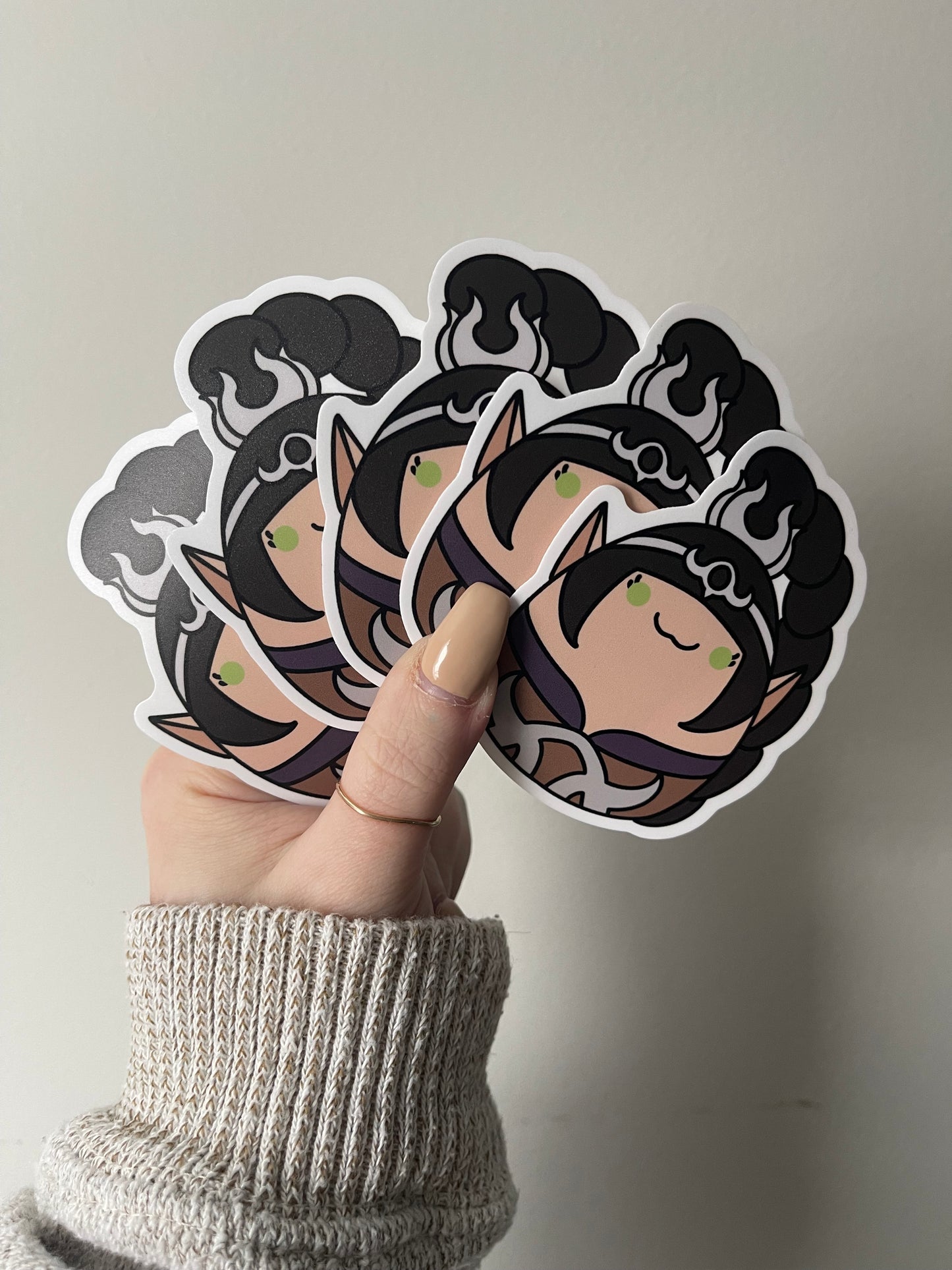 Shadowheart Squish 3”x3” Sticker