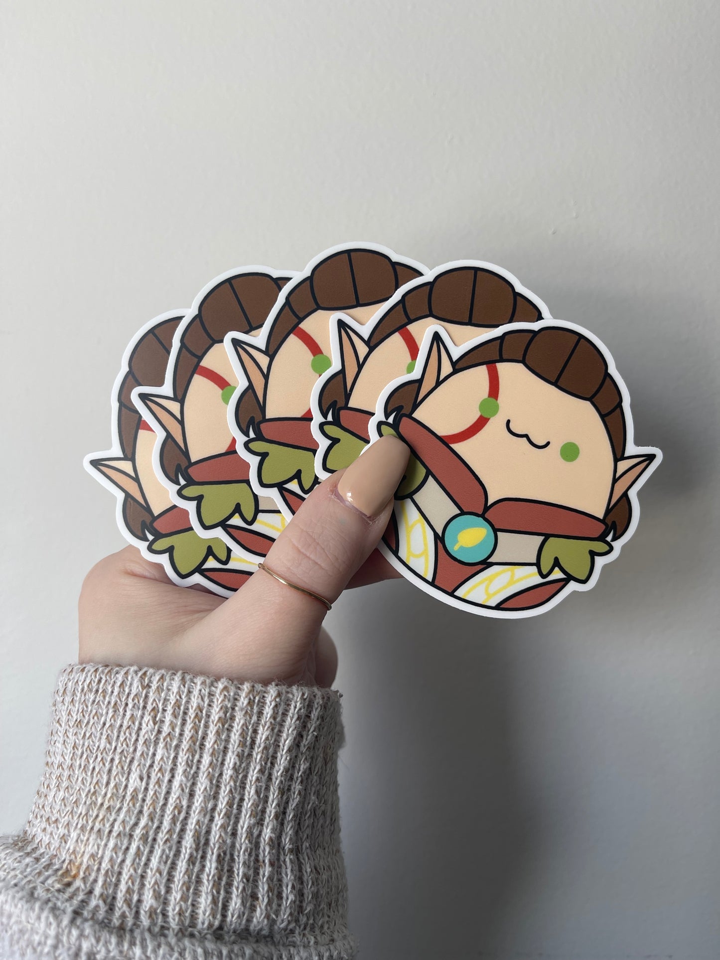 Halsin Squish 3”x3” Sticker