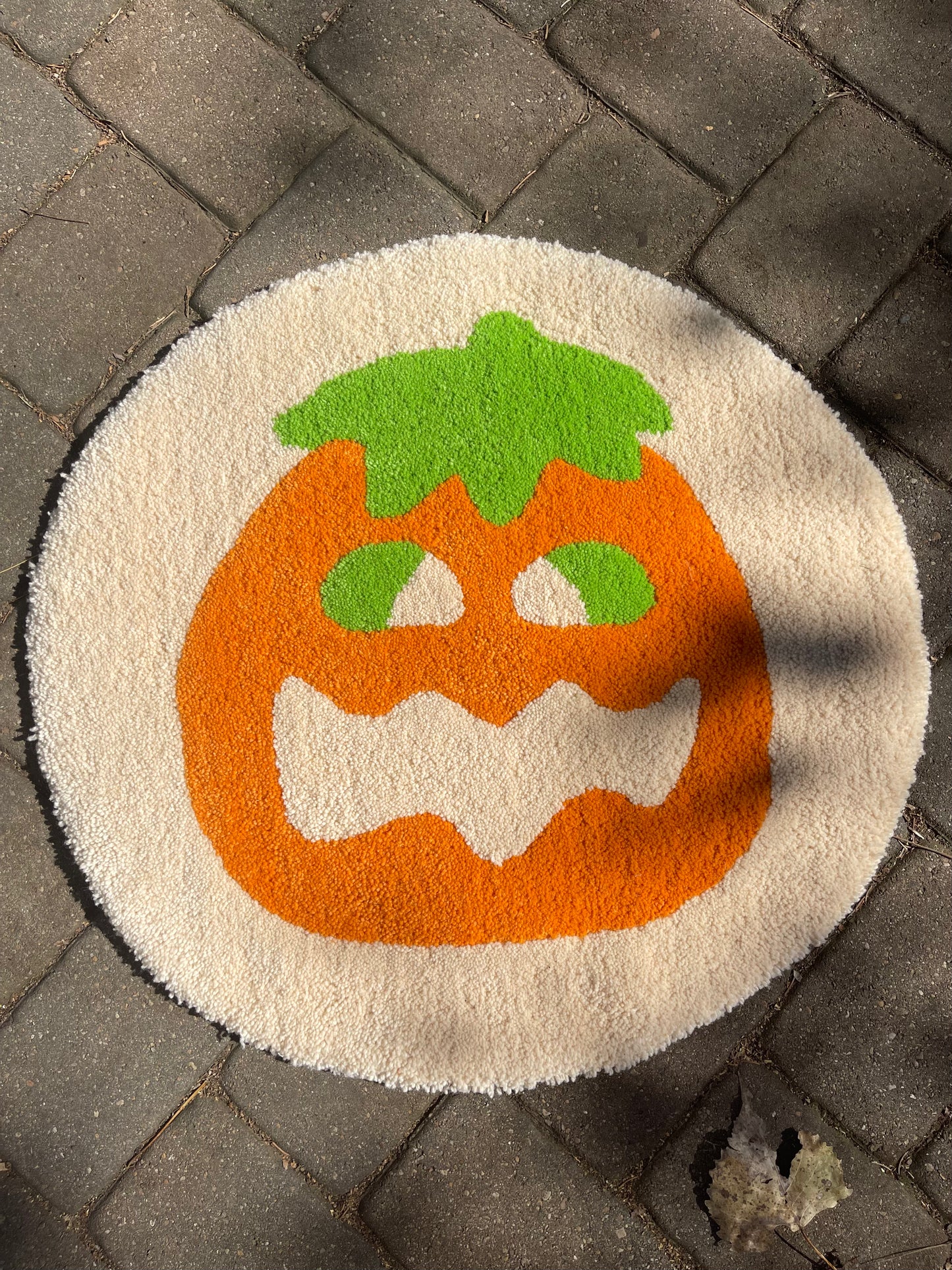 Pumpkin Sugar Cookie Rug